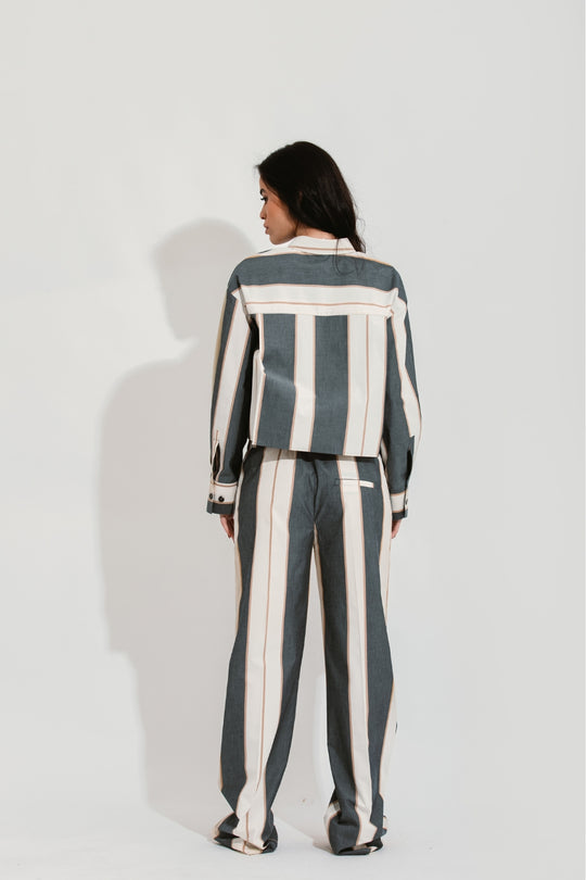 CALÇA LISTRADA