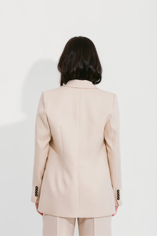 BLAZER BOTÕES MAXI NUDE