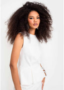 BLUSA RECORTE COM PREGA OFF