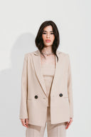 BLAZER BOTÕES MAXI NUDE