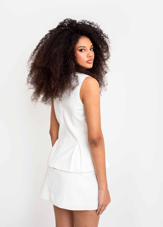 BLUSA RECORTE COM PREGA OFF