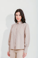 CAMISA  PUNHOS LARGOS LISTRADA