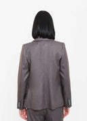 BLAZER AJUSTADO CINZA