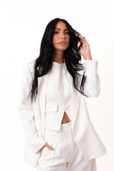 BLAZER OVERSIZE OFF WHITE