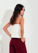BLUSA ALÇA ROLITÊ OFF