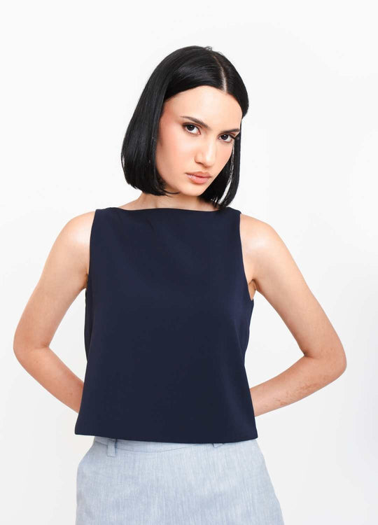 BLUSA ALFAIATARIA MARINHO