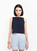 BLUSA ALFAIATARIA MARINHO