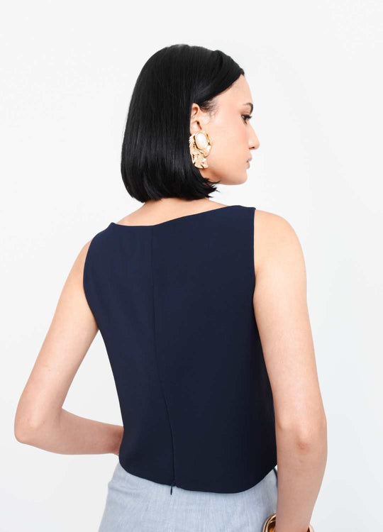 BLUSA ALFAIATARIA MARINHO