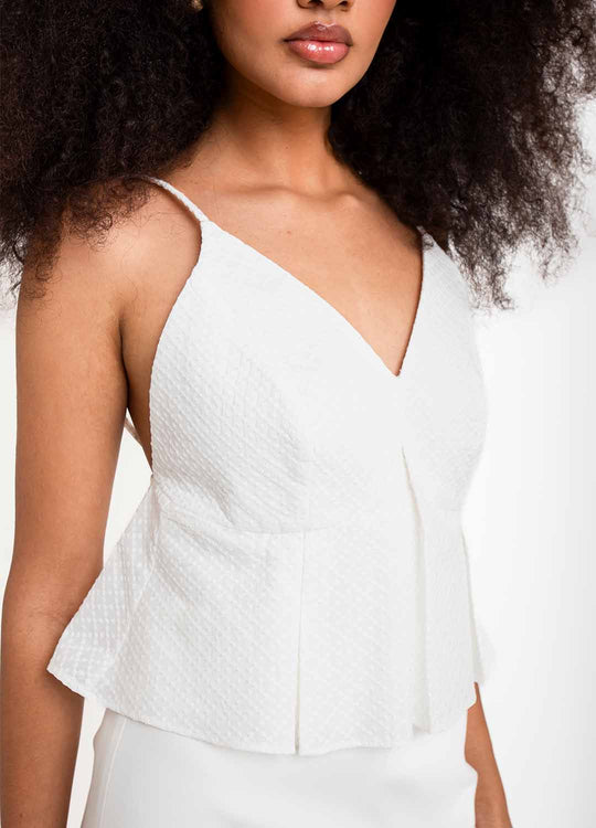 BLUSA COM BABADO LAISE