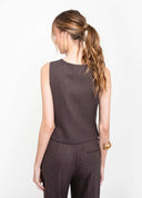 BLUSA COM BOTÕES FRONTAIS