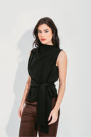 BLUSA AMARRAÇÃO PRETA