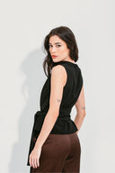 BLUSA AMARRAÇÃO PRETA