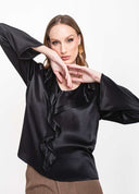 BLUSA DECOTE COM BABADO JM