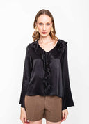 BLUSA DECOTE COM BABADO JM