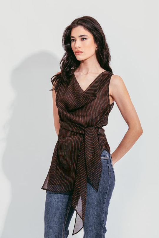 BLUSA DEGAGÊ AMARRAÇÃO