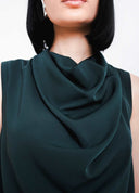 BLUSA GOLA DEGAGÊ VERDE