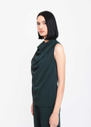 BLUSA GOLA DEGAGÊ VERDE