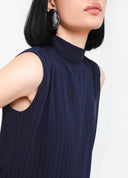 BLUSA GOLA LENÇO MARINHO