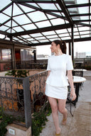 BLUSA MANGA AMPLA COM PREGA