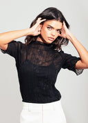 BLUSA MANGA CURTA & REGATA