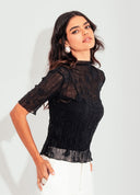 BLUSA MANGA CURTA & REGATA