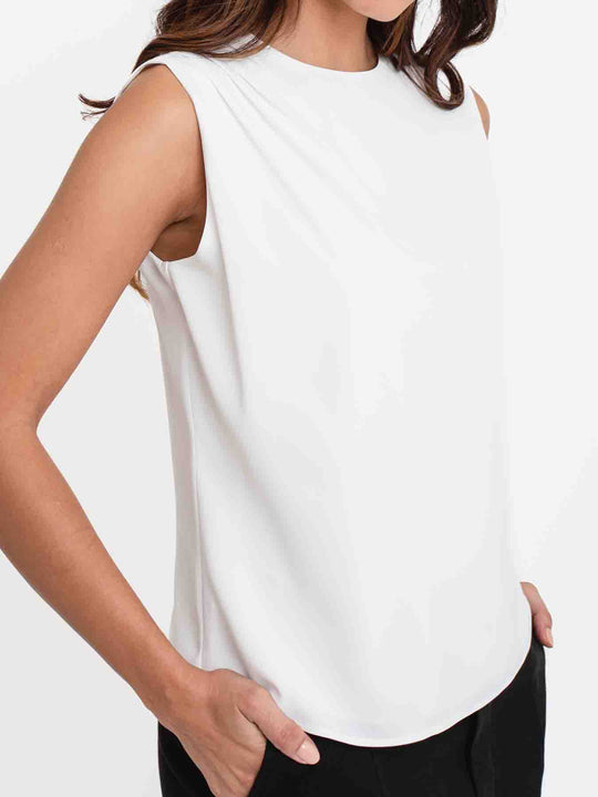 BLUSA OMBRO DRAPEADO OFF
