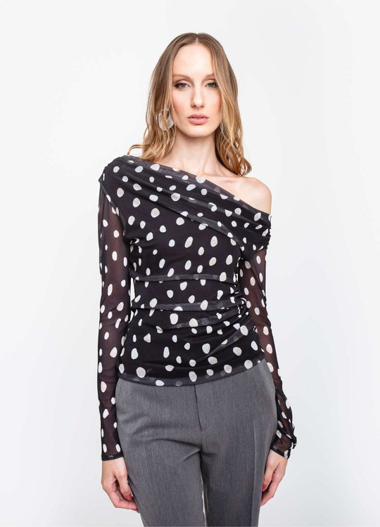 BLUSA TULE POÁ