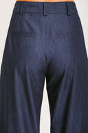 CALÇA FLARE DENIM