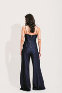 CALÇA FLARE DENIM