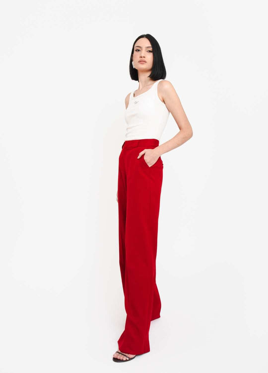 CALÇA ALFAIATARIA RETA RED