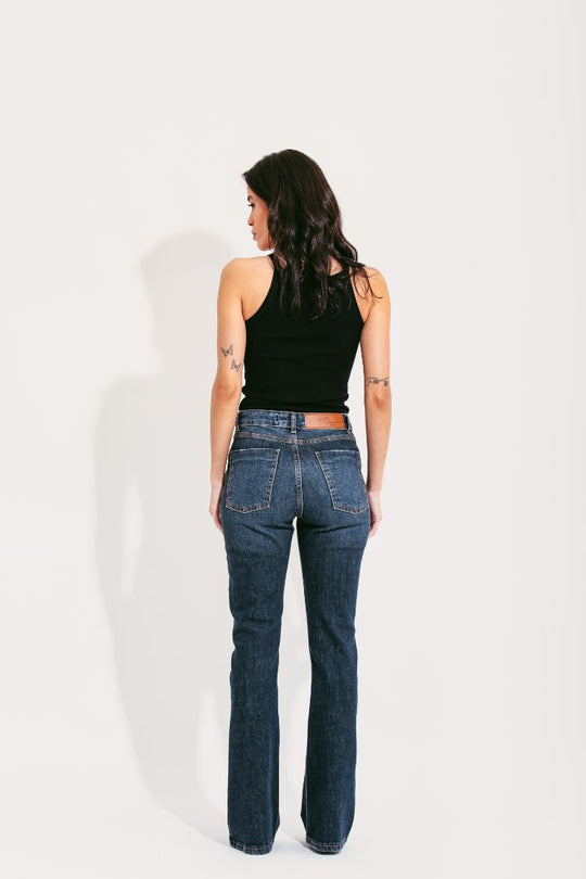 CALÇA BOOT CUT ESTONADA