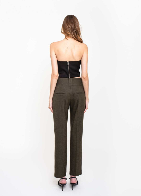 CALÇA CIGARRETE MESCLA
