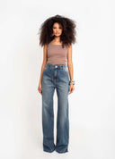 CALÇA JEANS PANTALONA DIRTY M.N