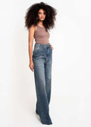 CALÇA JEANS PANTALONA DIRTY M.N