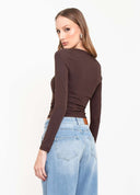CALÇA NEW SLOUCHY AZUL MÉDIO