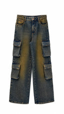 CALÇA PANTALONA BOLSO CARGO DIRTY