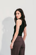 CALÇA SLOUCHY MARROM