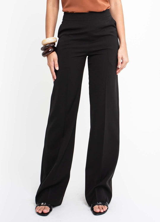CALÇA VINCO FRONTAL PRETA