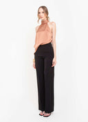 CALÇA VINCO FRONTAL PRETA