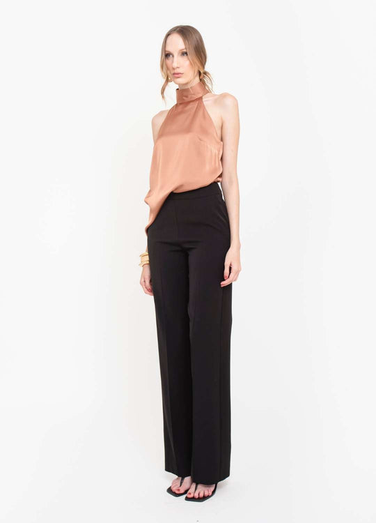 CALÇA VINCO FRONTAL PRETA