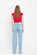 CALÇA JEANS RETA AZUL CLARO FERRI