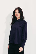 CAMISA MANGA OVERSIZED MARINHO