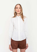 CAMISA TRICOLINE ACINTURADA