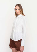 CAMISA TRICOLINE ACINTURADA