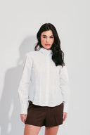 CAMISA TRICOLINE ACINTURADA