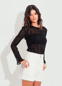 SHORT ALFAIATARIA OFF