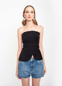 SHORT JEANS CÓS MÉDIO DELAVÊ