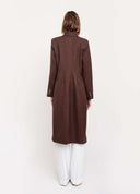 TRENCH COAT ALFAIATARIA MARROM