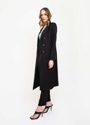TRENCH COAT ALFAIATARIA PRETO