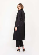 TRENCH COAT ALFAIATARIA PRETO
